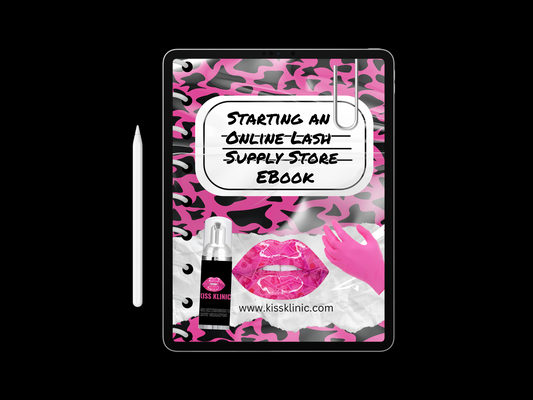 Starting an Online Lash Supply Store EBook